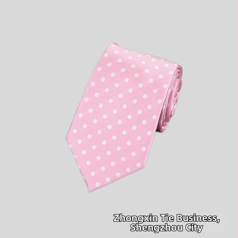 Rūpnīcas noliktavā vairumtirdzniecības formāls apģērbs biznesa modes ikdienas 8CM polka dot vienkrāsains kāzu profesionāls darba kaklasaites punkts