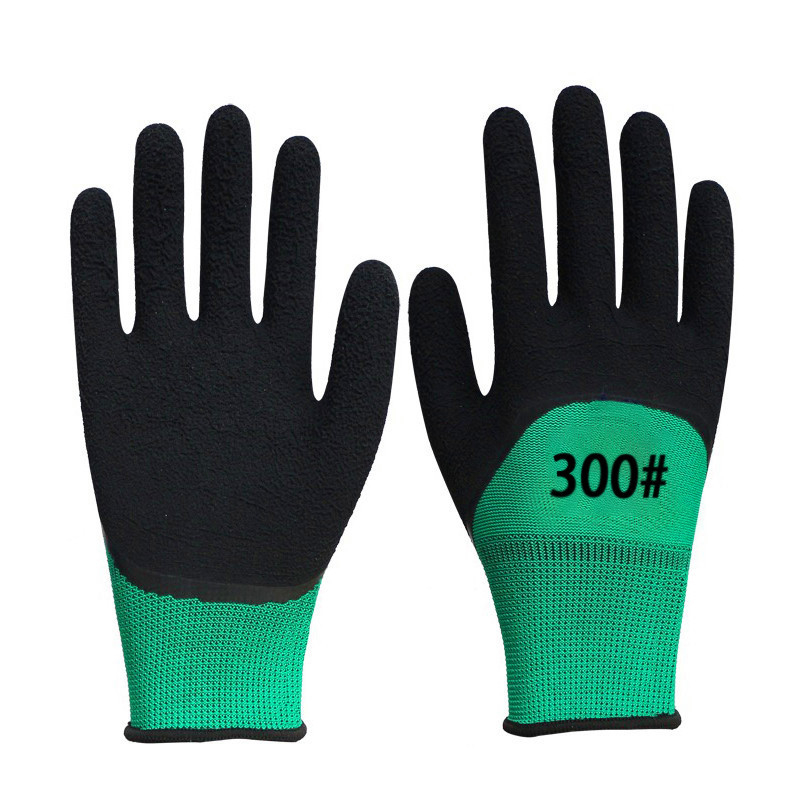 Töökaitsekindad, kulumiskindlad kummist kastmiskindlad latekskindad, kulumiskindlad libisemiskindlad hingavad rippuvad liimiga töökindad