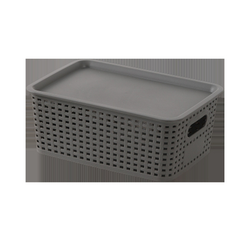 Amazon με κουτί αποθήκευσης από μπαμπού με καπάκι από μπαμπού καρό απλό κουτί αποθήκευσης κουζίνας για γραφείο εργοστάσιο χονδρικής