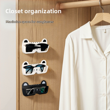 Ins Style Wall με διάτρητη οθόνη τοίχου Κρεμαστά γυαλιά ηλίου Δωρεάν ράφι αποθήκευσης Ράφι αποθήκευσης γυαλιών Κουτί αποθήκευσης Οικιακά είδη Yum