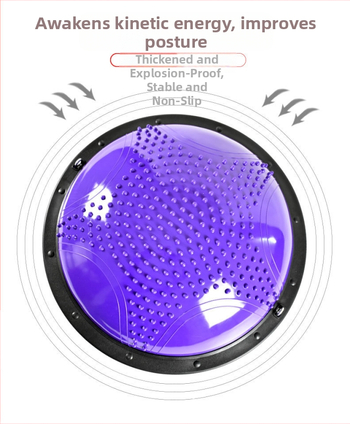 Bangos greičio kamuolys, pusapvalis balanso kamuolys, sutirštintas sprogimui atsparus jogos kamuolys, fitneso treniruočių įranga, pilatesas, žingsniavimas pėsčiomis, namų pusrutulis