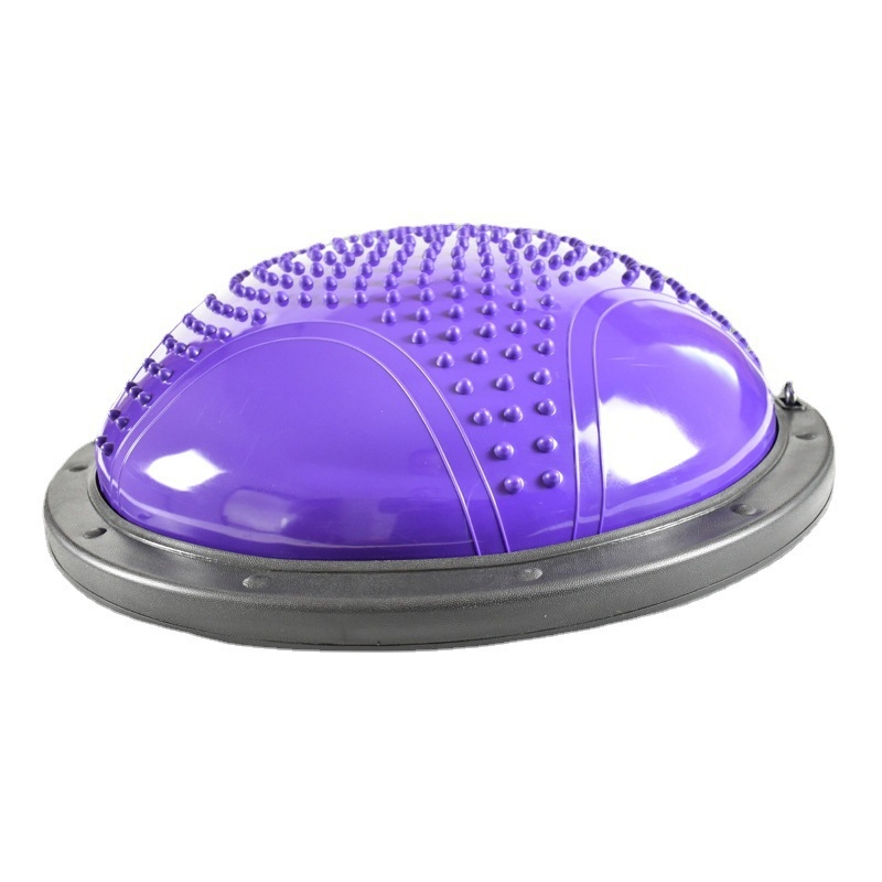 Bangos greičio kamuolys, pusapvalis balanso kamuolys, sutirštintas sprogimui atsparus jogos kamuolys, fitneso treniruočių įranga, pilatesas, žingsniavimas pėsčiomis, namų pusrutulis