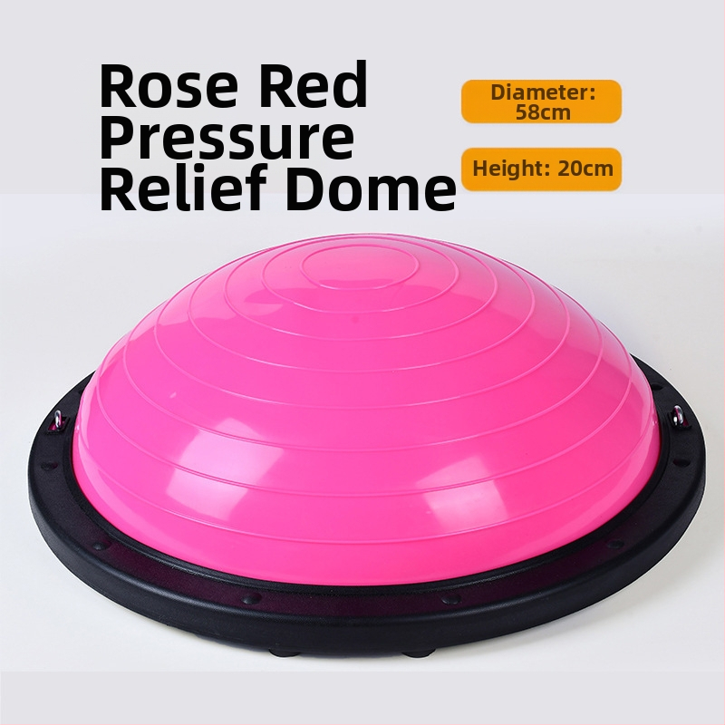 Bangos greičio kamuolys, pusapvalis balanso kamuolys, sutirštintas sprogimui atsparus jogos kamuolys, fitneso treniruočių įranga, pilatesas, žingsniavimas pėsčiomis, namų pusrutulis