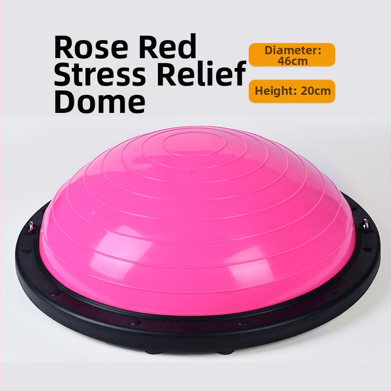 Bangos greičio kamuolys, pusapvalis balanso kamuolys, sutirštintas sprogimui atsparus jogos kamuolys, fitneso treniruočių įranga, pilatesas, žingsniavimas pėsčiomis, namų pusrutulis