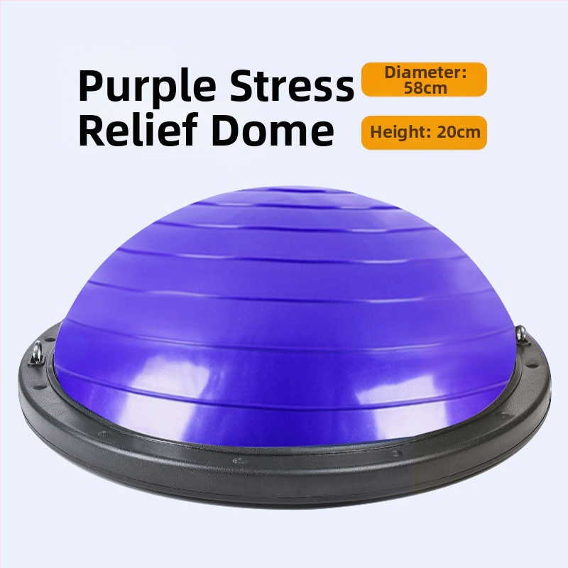 Bangos greičio kamuolys, pusapvalis balanso kamuolys, sutirštintas sprogimui atsparus jogos kamuolys, fitneso treniruočių įranga, pilatesas, žingsniavimas pėsčiomis, namų pusrutulis