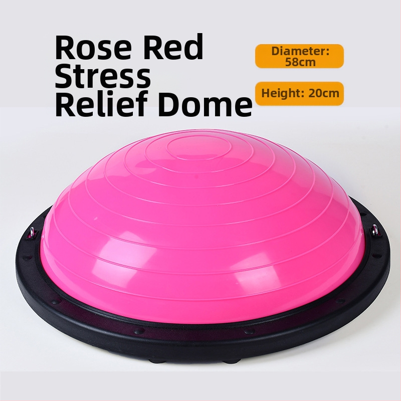 Bangos greičio kamuolys, pusapvalis balanso kamuolys, sutirštintas sprogimui atsparus jogos kamuolys, fitneso treniruočių įranga, pilatesas, žingsniavimas pėsčiomis, namų pusrutulis