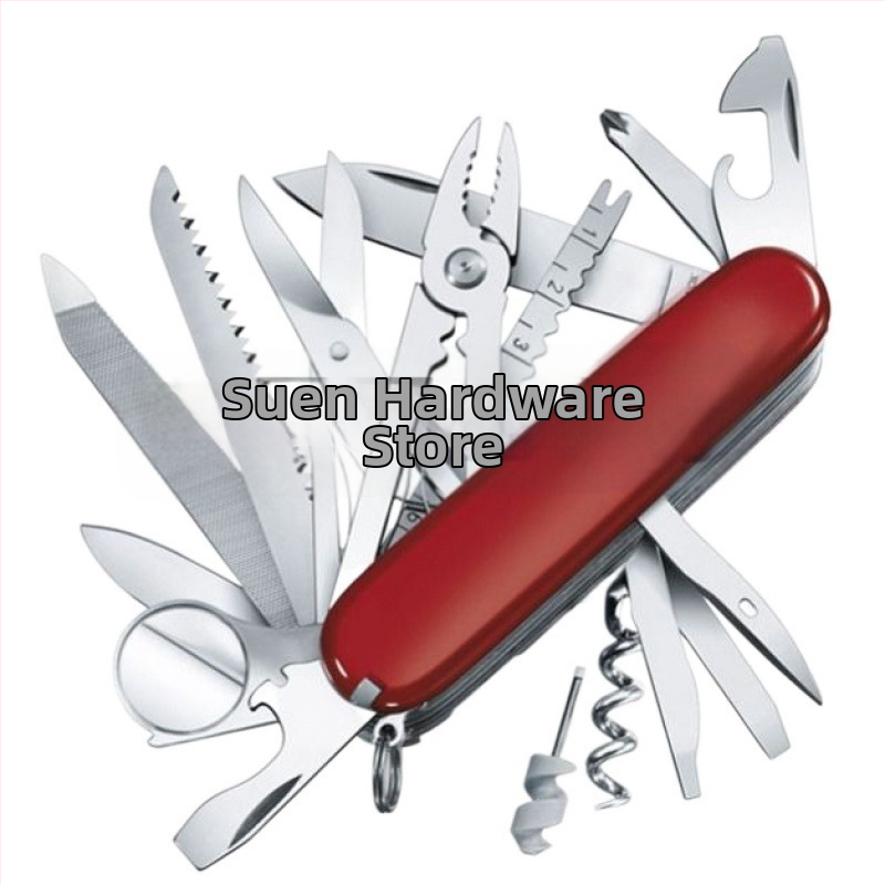 Didmeninis šveicariškas daugiafunkcis peilis lauko stovyklavimui, aštrus sulankstomas vaisių peilis, nešiojamas savigynos derinys