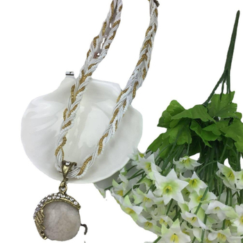 Φθινόπωρο και χειμώνας 2021 Νέα αλυσίδα πουλόβερ σε μποέμικο έθνικ στυλ, στρογγυλή κοίλη αλυσίδα κλείδας, vintage κολιέ, κοσμήματα