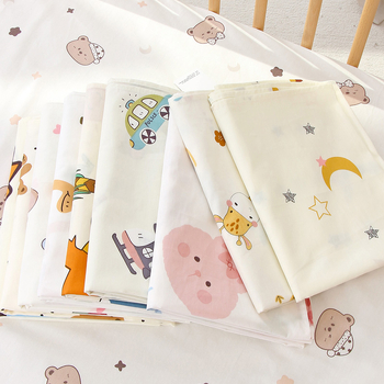Детско креватче от чист памук тип a, лятно спално бельо, дишащи чаршафи, бебешки чаршафи за малки деца