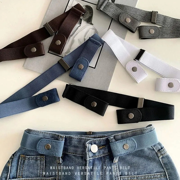 Lazy Belt Nevidljive hlače bez tragova Široke traperice s uskim strukom Velike sitniše Mali uski struk Stezanje artefakt za žene