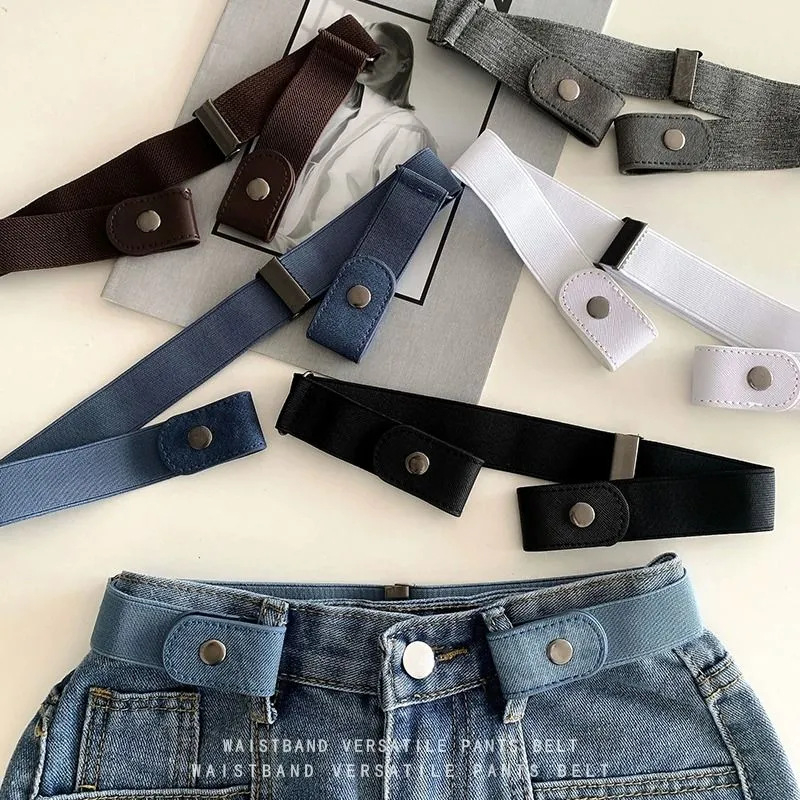 Lazy Belt Nevidljive hlače bez tragova Široke traperice s uskim strukom Velike sitniše Mali uski struk Stezanje artefakt za žene