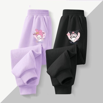 Melody Kulomi Παιδικά Παντελόνια Άνοιξη και Φθινόπωρο 2024 Νέα Παντελόνια Φόρμες Παιδικά Αθλητικά Παντελόνια Casual Παντελόνια