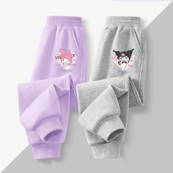 Melody Kulomi Παιδικά Παντελόνια Άνοιξη και Φθινόπωρο 2024 Νέα Παντελόνια Φόρμες Παιδικά Αθλητικά Παντελόνια Casual Παντελόνια