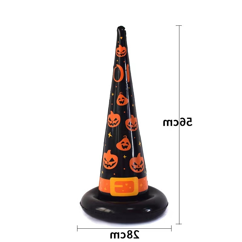 „Amazon Spot“ pripučiamos raganos skrybėlės žiedo žaidimo mesti skrybėlės žiedą Helovino triukų žaislinis žiedas