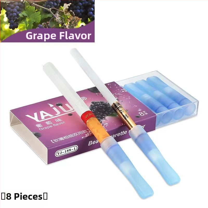 Yajue vienreizlietojamais daudzfunkcionālais augļu garšas pērlīšu cigarešu turētāja filtrs vīriešiem un sievietēm, augstas klases biezs un plāns divējāda lietojuma cigarešu turētāja filtrs vairumtirdzniecībā