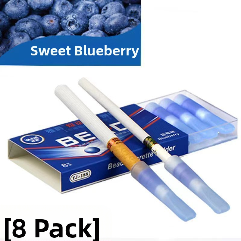 Yajue vienreizlietojamais daudzfunkcionālais augļu garšas pērlīšu cigarešu turētāja filtrs vīriešiem un sievietēm, augstas klases biezs un plāns divējāda lietojuma cigarešu turētāja filtrs vairumtirdzniecībā