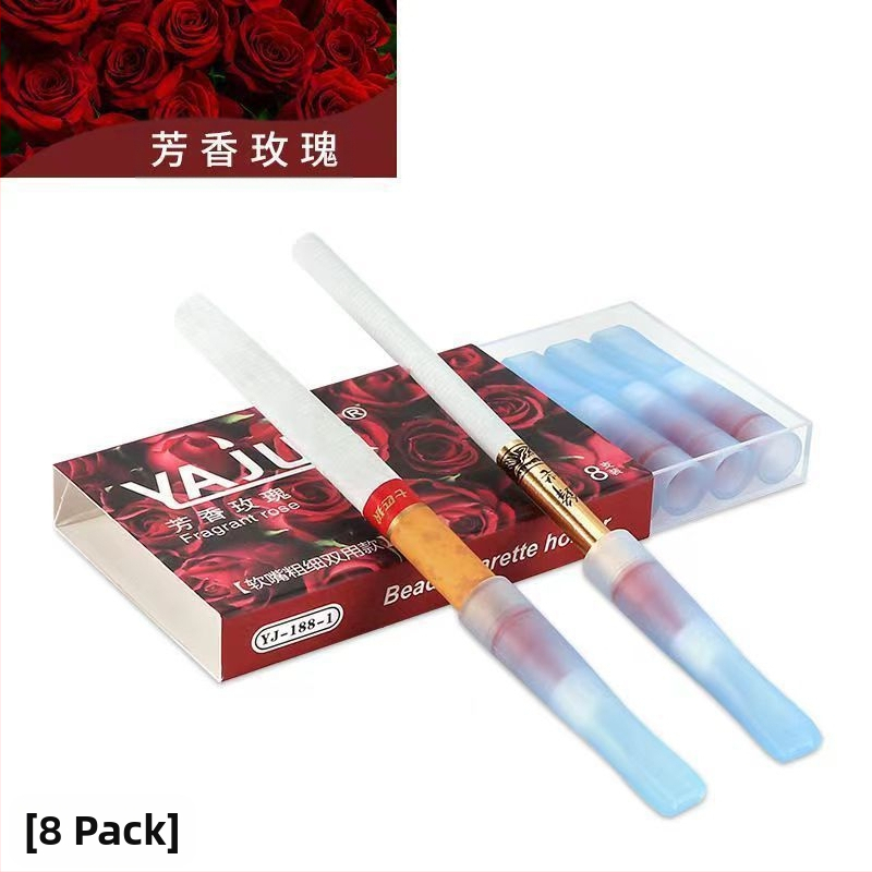 Yajue vienreizlietojamais daudzfunkcionālais augļu garšas pērlīšu cigarešu turētāja filtrs vīriešiem un sievietēm, augstas klases biezs un plāns divējāda lietojuma cigarešu turētāja filtrs vairumtirdzniecībā