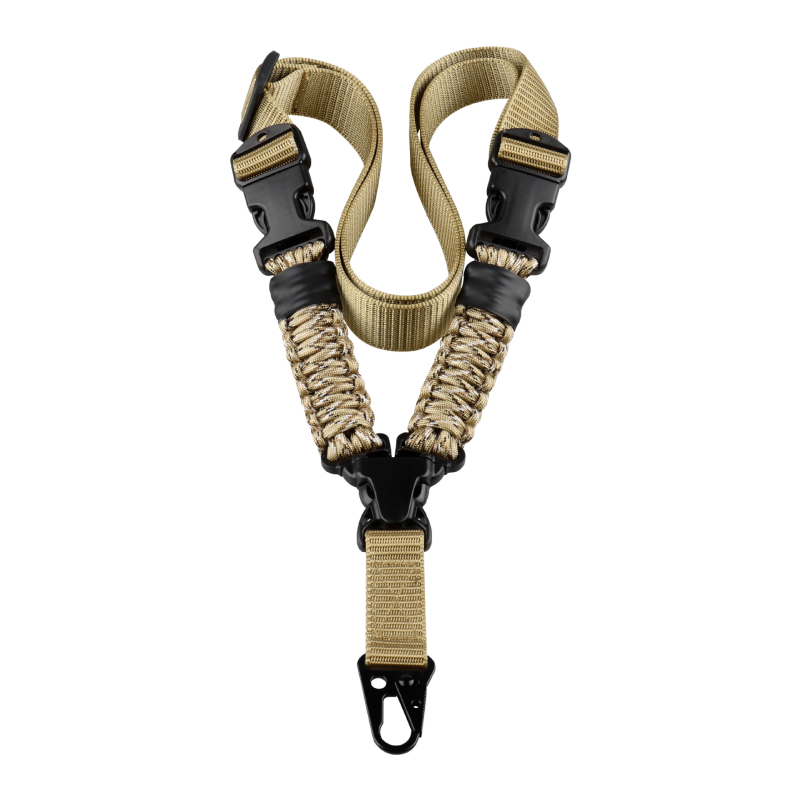 Διασυνοριακό, πολυλειτουργικό σχοινί όπλων με πλεκτό Paracord με κάθετο ιμάντα μονού σημείου, σε πωλήσεις σε αμερικανικό εμπόριο, για εξωτερικούς χώρους