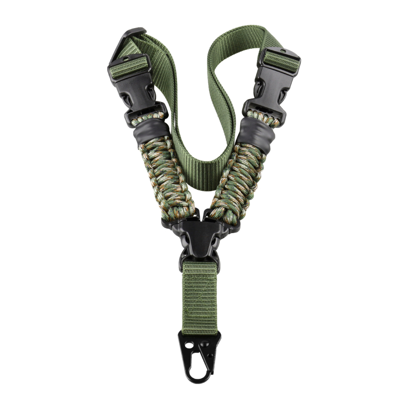 Διασυνοριακό, πολυλειτουργικό σχοινί όπλων με πλεκτό Paracord με κάθετο ιμάντα μονού σημείου, σε πωλήσεις σε αμερικανικό εμπόριο, για εξωτερικούς χώρους