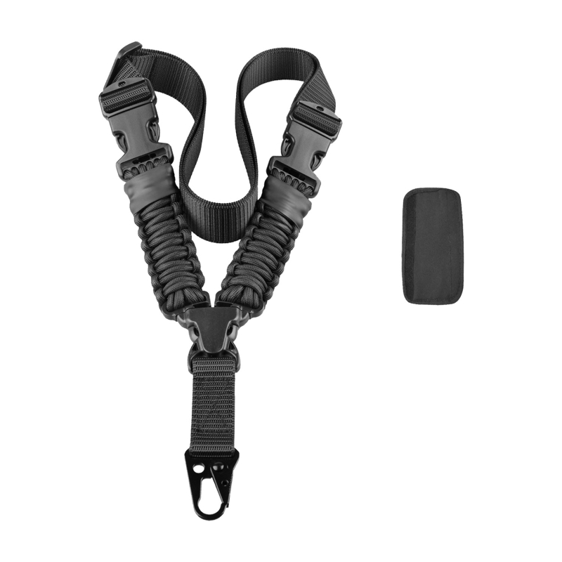 Διασυνοριακό, πολυλειτουργικό σχοινί όπλων με πλεκτό Paracord με κάθετο ιμάντα μονού σημείου, σε πωλήσεις σε αμερικανικό εμπόριο, για εξωτερικούς χώρους