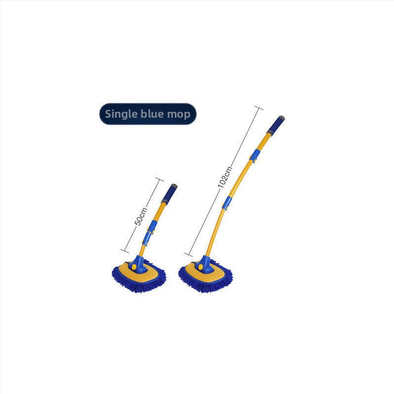 „Zhongheng“ automobilių plovimo šluostė, specialus automobilių plovimo šepetys, nepažeidžiantis automobilio, ilga rankena, teleskopinis minkštų šerelių šepetys automobilio valymui ir šluostymui