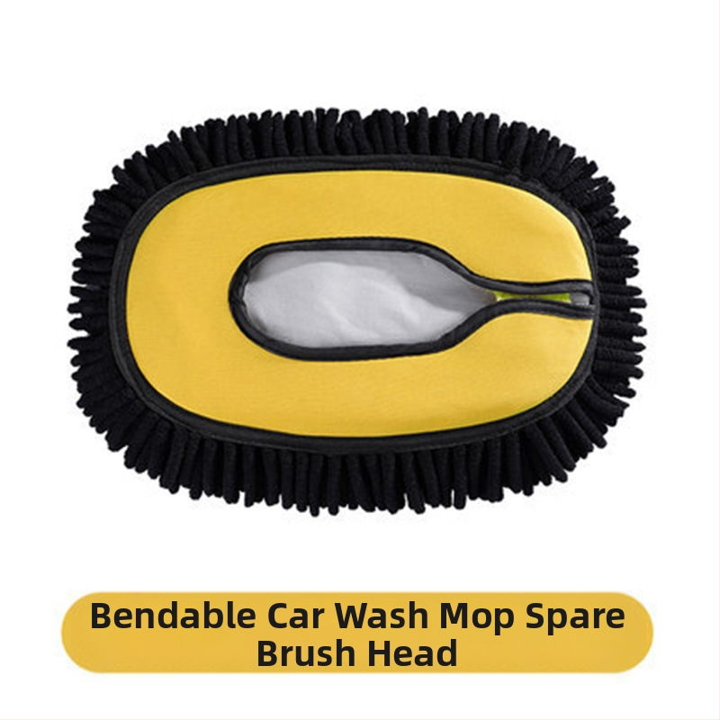 „Zhongheng“ automobilių plovimo šluostė, specialus automobilių plovimo šepetys, nepažeidžiantis automobilio, ilga rankena, teleskopinis minkštų šerelių šepetys automobilio valymui ir šluostymui