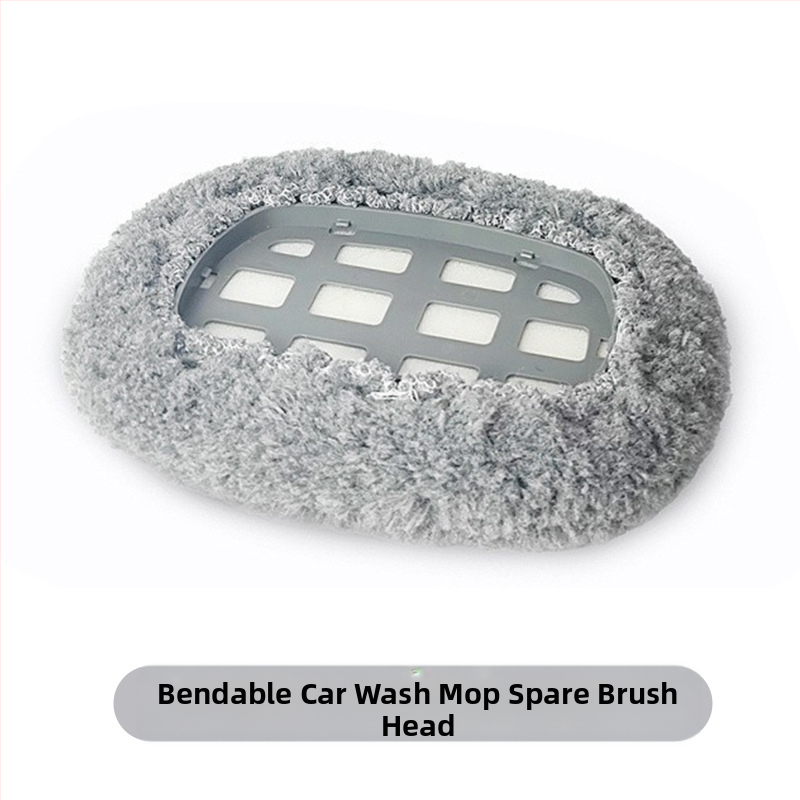 „Zhongheng“ automobilių plovimo šluostė, specialus automobilių plovimo šepetys, nepažeidžiantis automobilio, ilga rankena, teleskopinis minkštų šerelių šepetys automobilio valymui ir šluostymui