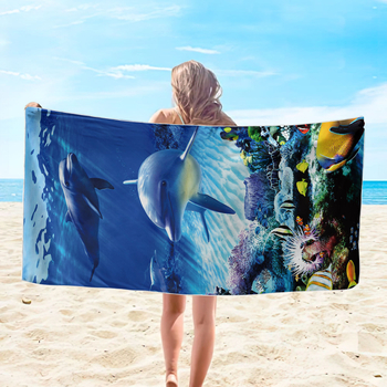 Tarpvalstybinė užsienio prekyba, didmeninė prekyba mikropluošto, užsienio prekyba, kvadratinis paplūdimio rankšluostis, didelis dydis, smėliui atsparus, minkštas kvadratinis rankšluostis, jūrinio stiliaus