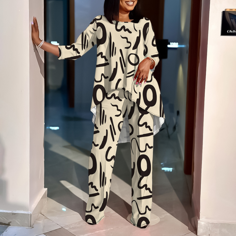 Γυναικείο κοστούμι ψηφιακής εκτύπωσης με νέο διασυνοριακό χάρτη προϊόντων 2021