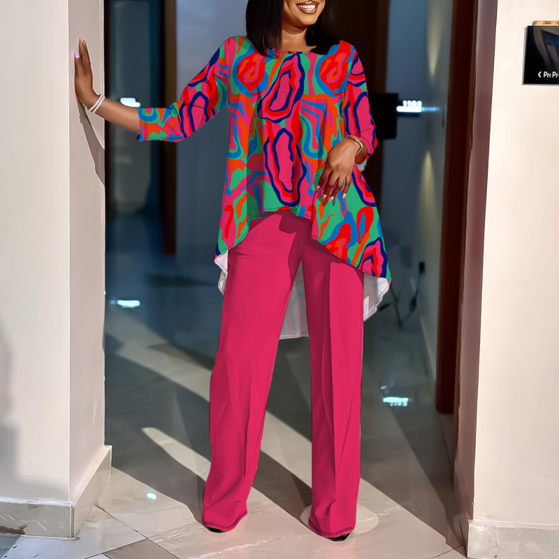 Γυναικείο κοστούμι ψηφιακής εκτύπωσης με νέο διασυνοριακό χάρτη προϊόντων 2021