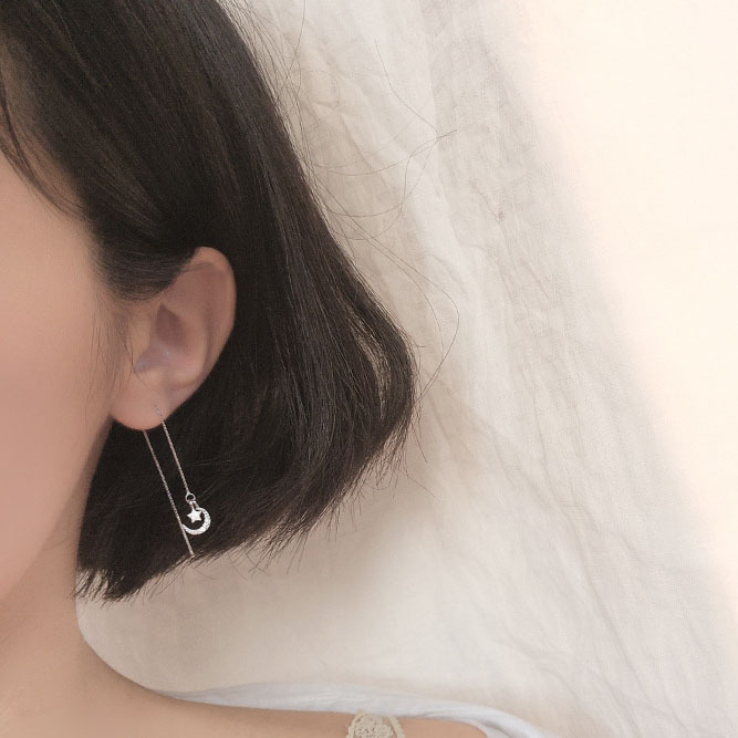 925 prabos sidabriniai auskarai su kutais, vasariniai auskarai, 2024 m. nauji madingi auskarai, šalto vėjo auskarai, moteriški papuošalai