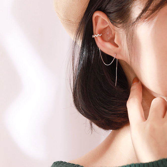 925 prabos sidabriniai auskarai su kutais, vasariniai auskarai, 2024 m. nauji madingi auskarai, šalto vėjo auskarai, moteriški papuošalai