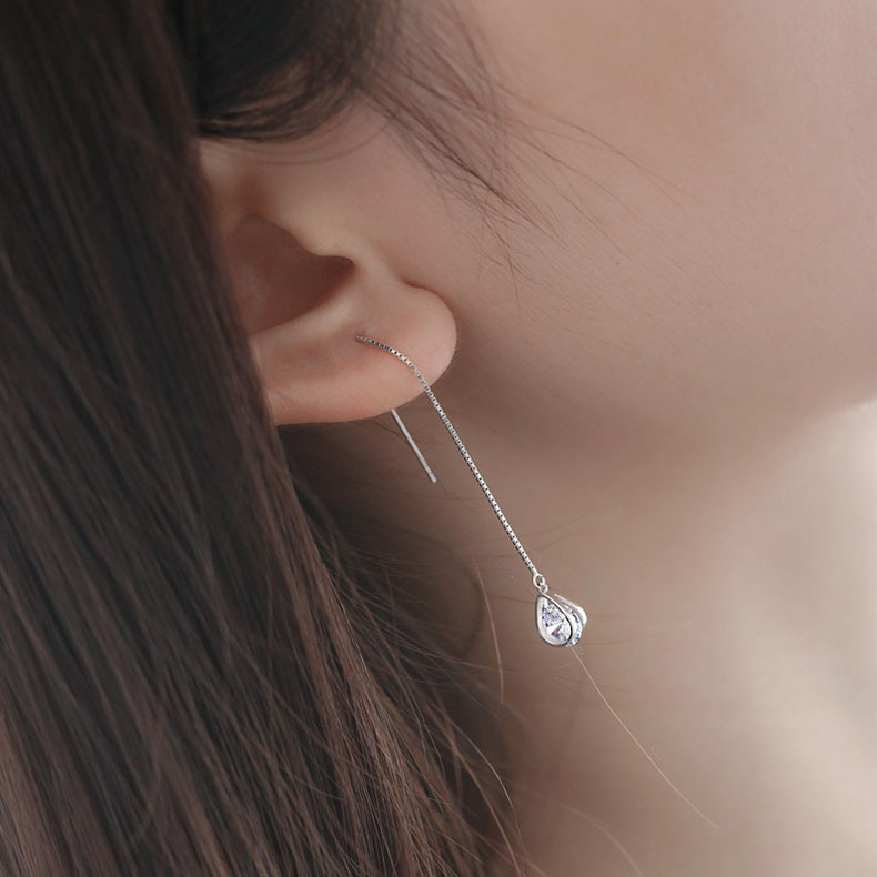 925 prabos sidabriniai auskarai su kutais, vasariniai auskarai, 2024 m. nauji madingi auskarai, šalto vėjo auskarai, moteriški papuošalai