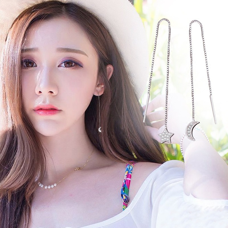 925 prabos sidabriniai auskarai su kutais, vasariniai auskarai, 2024 m. nauji madingi auskarai, šalto vėjo auskarai, moteriški papuošalai