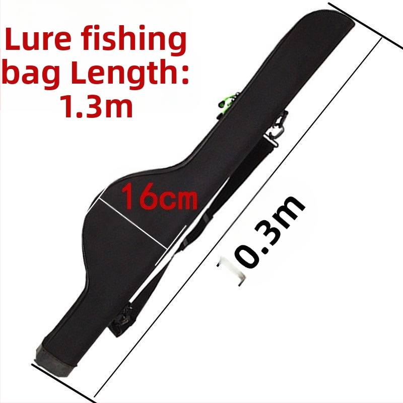 1,2 m meškerės krepšys, kietas meškerės krepšys, didelis pilvo krepšys, „Luya“ juosmens krepšys, meškerės krepšys, vandeniui atsparus žvejybos įrangos krepšys, trijų sluoksnių krepšys jūrinėms meškerėms