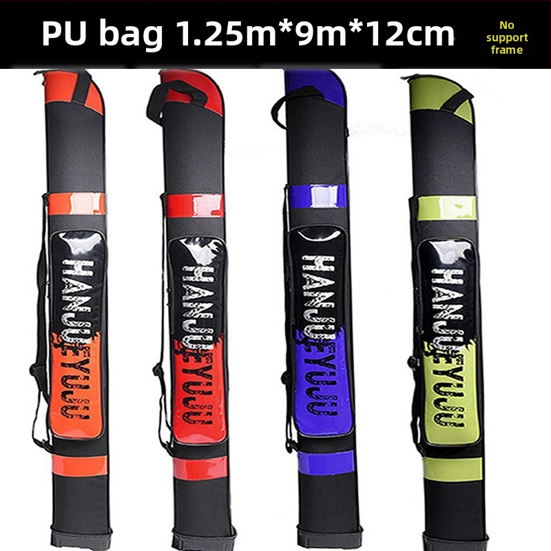 1,2 m meškerės krepšys, kietas meškerės krepšys, didelis pilvo krepšys, „Luya“ juosmens krepšys, meškerės krepšys, vandeniui atsparus žvejybos įrangos krepšys, trijų sluoksnių krepšys jūrinėms meškerėms