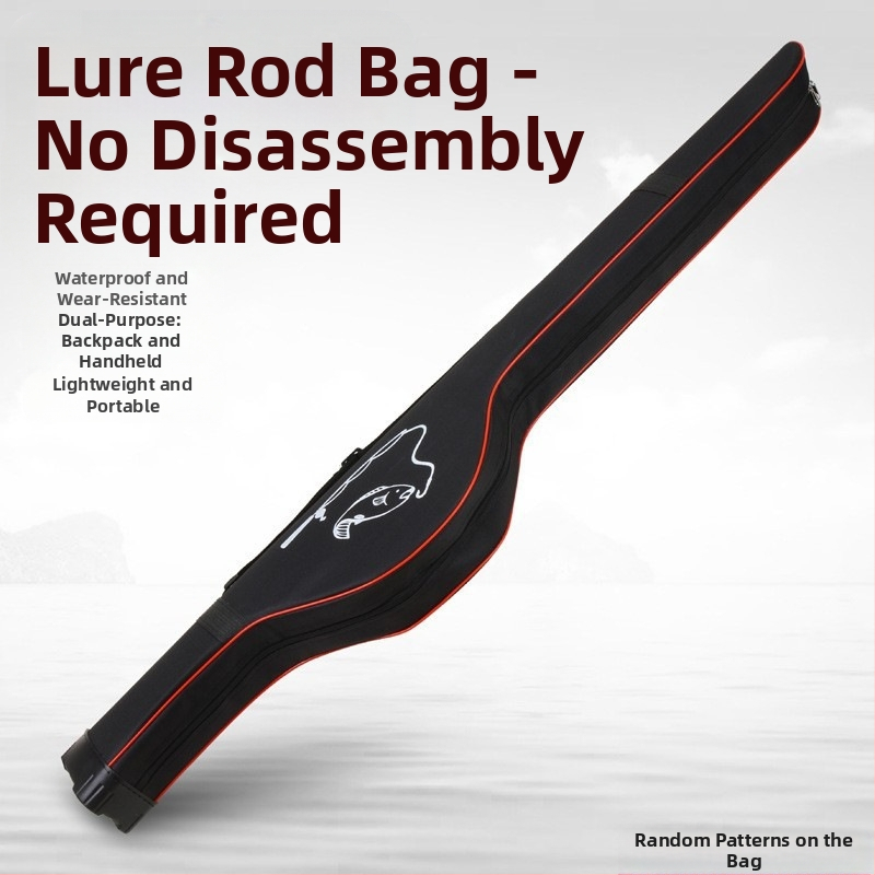 1,2 m meškerės krepšys, kietas meškerės krepšys, didelis pilvo krepšys, „Luya“ juosmens krepšys, meškerės krepšys, vandeniui atsparus žvejybos įrangos krepšys, trijų sluoksnių krepšys jūrinėms meškerėms