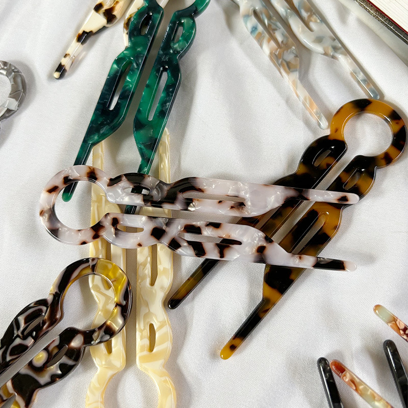 Naujas kiniškas acto rūgšties U formos plaukų segtukas, aukštos kokybės, pakaušio disko formos plaukų segtukas, galvos apdangalas, kamuoliukai, galva, antikvarinis Hanfu plaukų segtukas