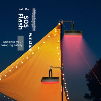 Ηλιακό εξωτερικό φως κάμπινγκ, φως ατμόσφαιρας έκτακτης ανάγκης, εσωτερικός φωτισμός, μεζούρα, αποθήκευση, φως κάμπινγκ σε σειρά, παρτίδα