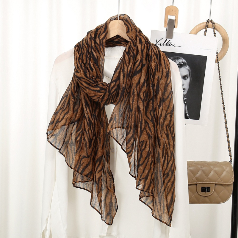 Balio verpalų spausdintas šalikas moterims, naujas zebro rašto plonas šalikas, musulmoniškas baotou galvos apdangalas, kelioninis šilko šalikas su nuotraukomis