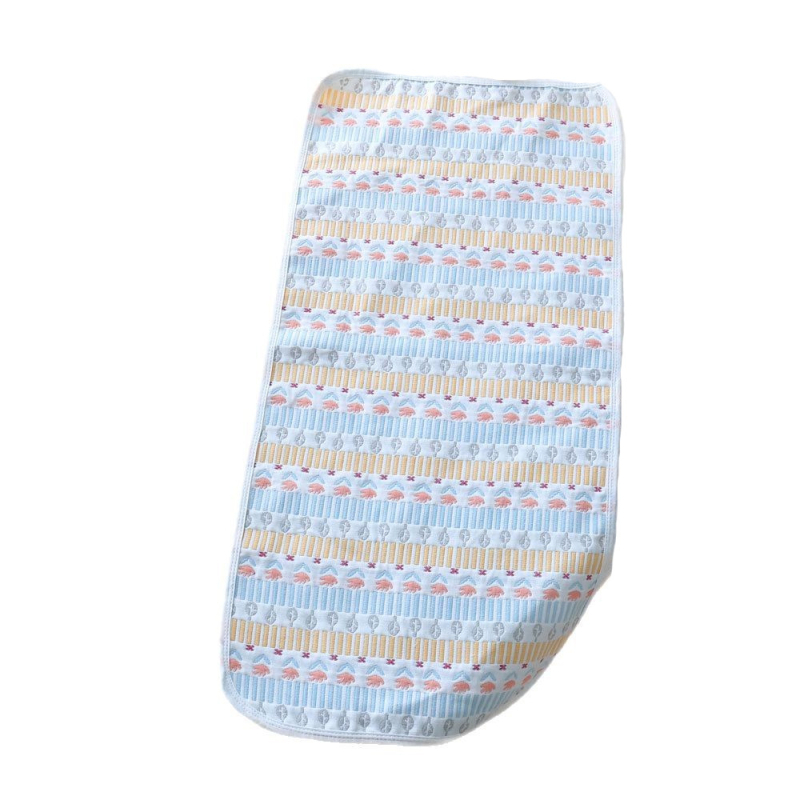 Vasarinis šešių sluoksnių marlės kilimėlis, minkštas, 80*40, kūdikiams skirtas skalbiamas paklodė, skirtas lauko vežimėliui, skirtas kūdikiui.