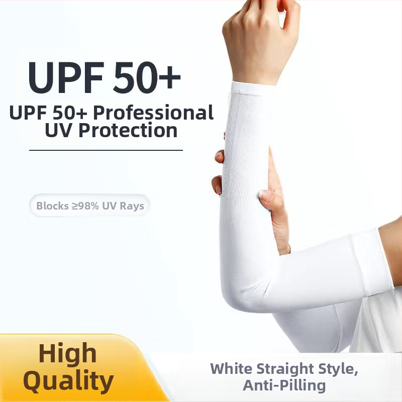 Jäävarrukad Meeste varrukad meestele ja naistele Suvised lahtised hingavad jahedad spordiväljakud Jääsiidist uued päikesekaitsevarrukad kohaletoimetamiseks