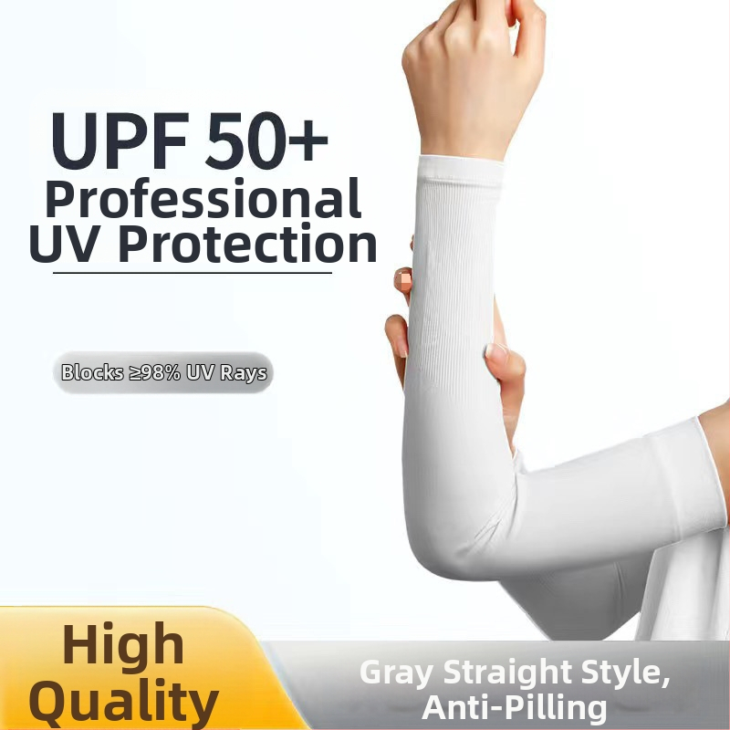 Jäävarrukad Meeste varrukad meestele ja naistele Suvised lahtised hingavad jahedad spordiväljakud Jääsiidist uued päikesekaitsevarrukad kohaletoimetamiseks