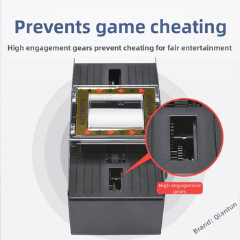 Kāršu jaukšanas mašīna, automātiska pokera karšu izsniegšanas mašīna, karšu jaukšanas mašīna, Teksasas pokers, elektriskā, pretkrāpšanās, vairāku pāru, mazgājama