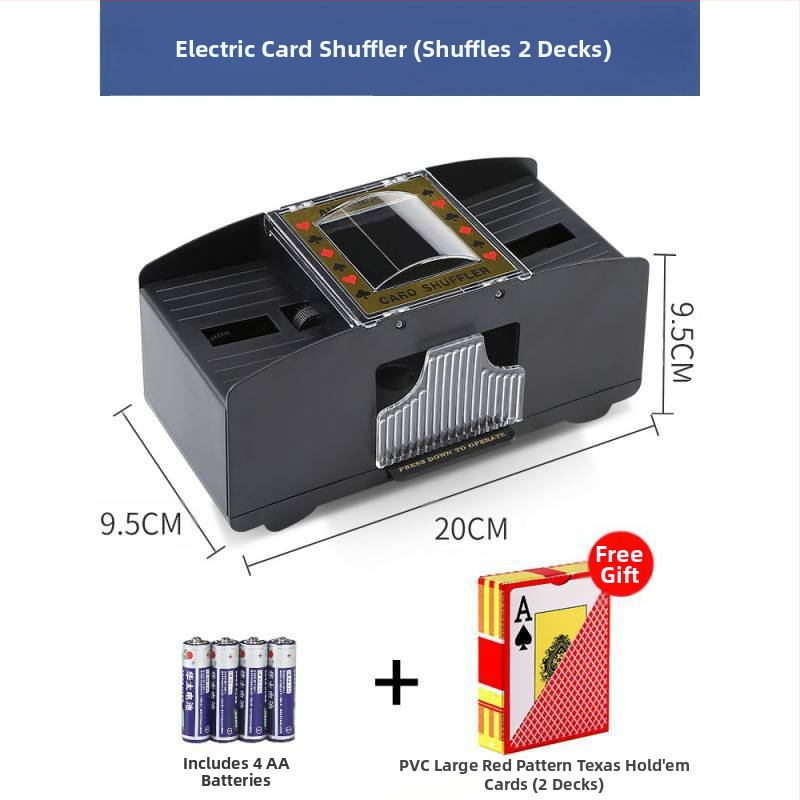 Kāršu jaukšanas mašīna, automātiska pokera karšu izsniegšanas mašīna, karšu jaukšanas mašīna, Teksasas pokers, elektriskā, pretkrāpšanās, vairāku pāru, mazgājama
