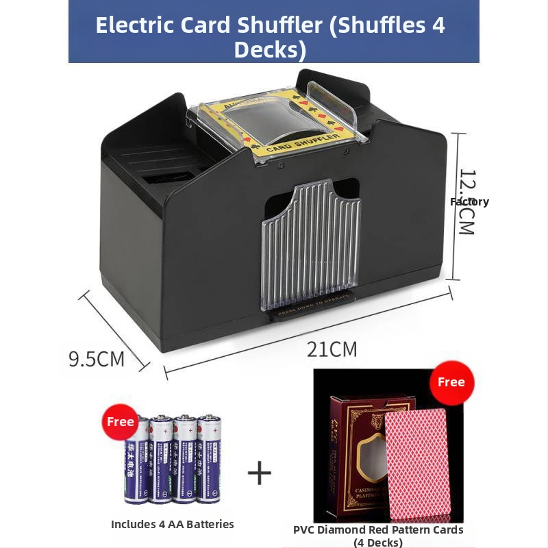 Kāršu jaukšanas mašīna, automātiska pokera karšu izsniegšanas mašīna, karšu jaukšanas mašīna, Teksasas pokers, elektriskā, pretkrāpšanās, vairāku pāru, mazgājama