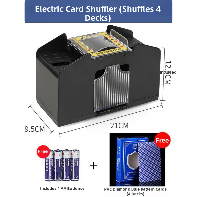 Kāršu jaukšanas mašīna, automātiska pokera karšu izsniegšanas mašīna, karšu jaukšanas mašīna, Teksasas pokers, elektriskā, pretkrāpšanās, vairāku pāru, mazgājama