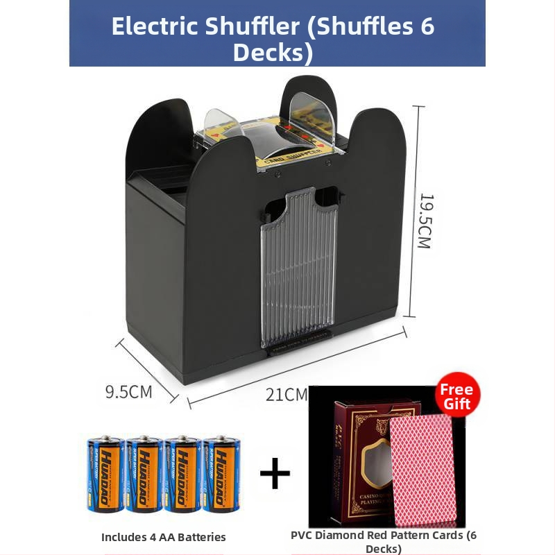 Kāršu jaukšanas mašīna, automātiska pokera karšu izsniegšanas mašīna, karšu jaukšanas mašīna, Teksasas pokers, elektriskā, pretkrāpšanās, vairāku pāru, mazgājama