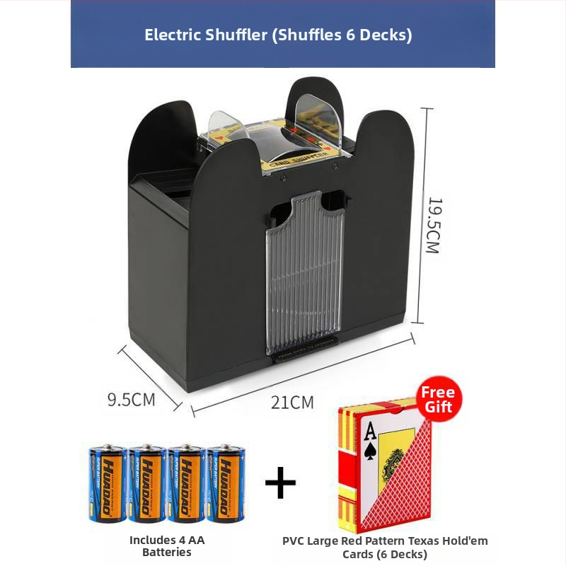 Kāršu jaukšanas mašīna, automātiska pokera karšu izsniegšanas mašīna, karšu jaukšanas mašīna, Teksasas pokers, elektriskā, pretkrāpšanās, vairāku pāru, mazgājama