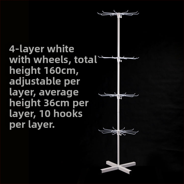 Daugiasluoksnė gatvės prekystalio besisukanti lentynėlė, karoliai, automobiliams pakabinami karoliukai, virvelės, kojinės, skrybėlių papuošalų lentynėlė, parduotuvės durų pakabinamas stovas, vitrina 1